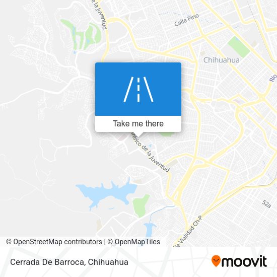 Cerrada De Barroca map