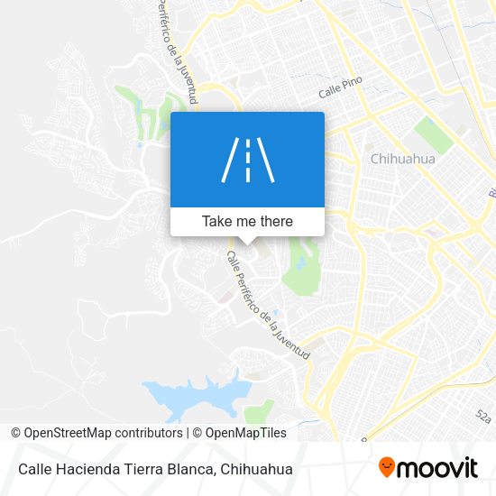 Calle Hacienda Tierra Blanca map