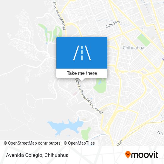 Mapa de Avenida Colegio