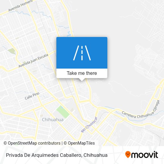 Privada De Arquímedes Caballero map