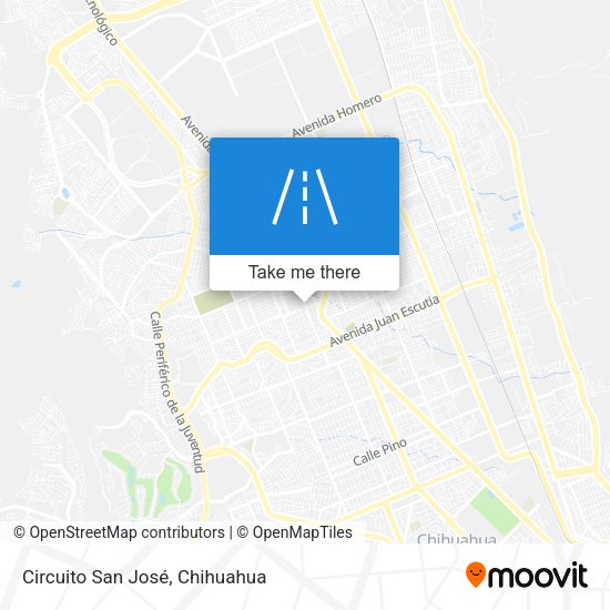 Circuito San José map