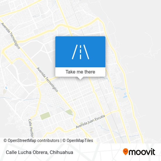 Mapa de Calle Lucha Obrera