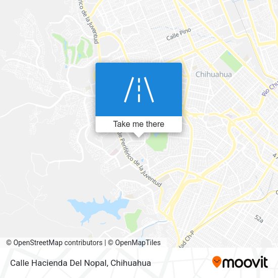 Calle Hacienda Del Nopal map