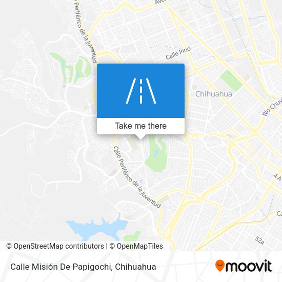 Calle Misión De Papigochi map