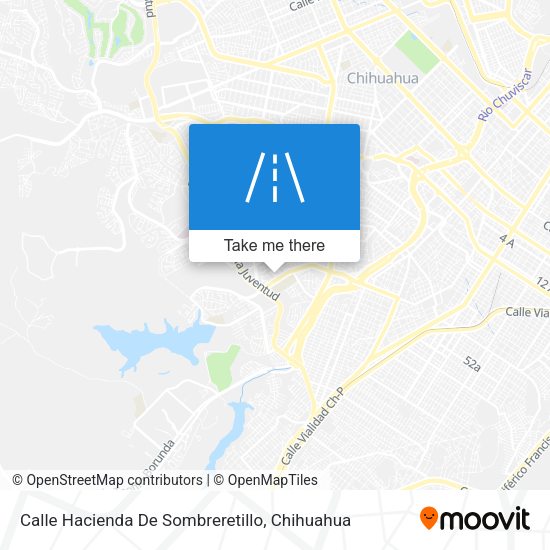 Mapa de Calle Hacienda De Sombreretillo