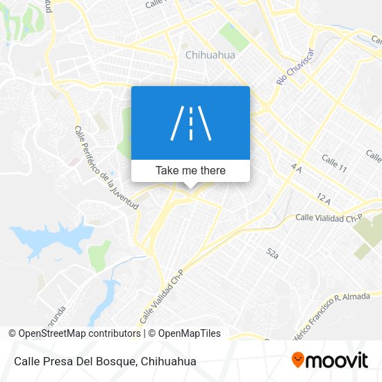 Calle Presa Del Bosque map