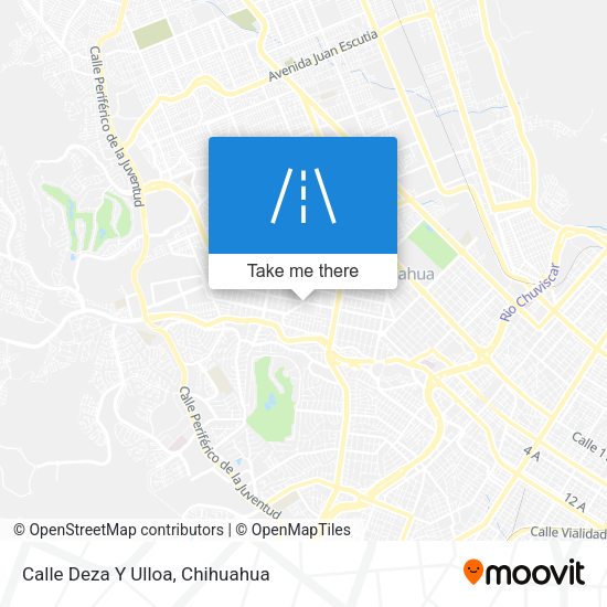 Mapa de Calle Deza Y Ulloa