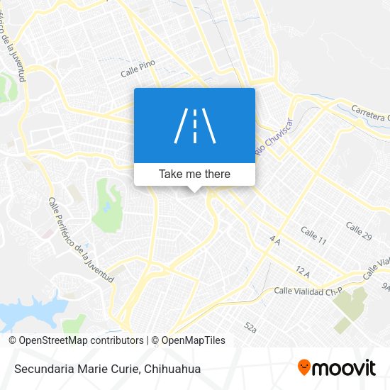 Secundaria Marie Curie map