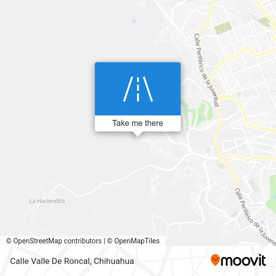 Mapa de Calle Valle De Roncal