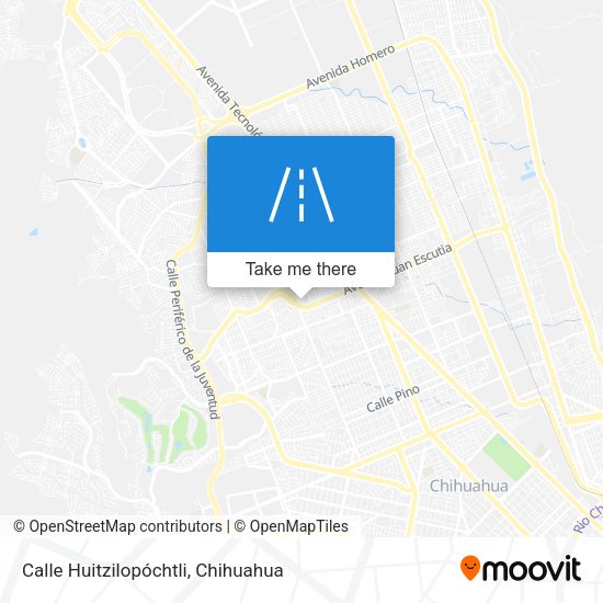 Calle Huitzilopóchtli map