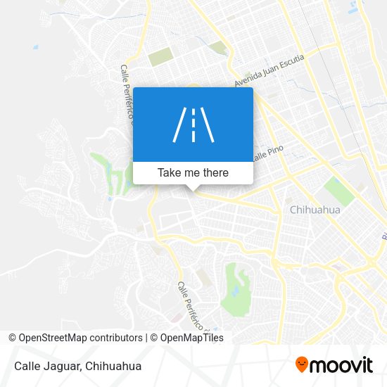 Mapa de Calle Jaguar