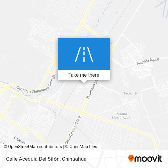 Calle Acequia Del Sifón map