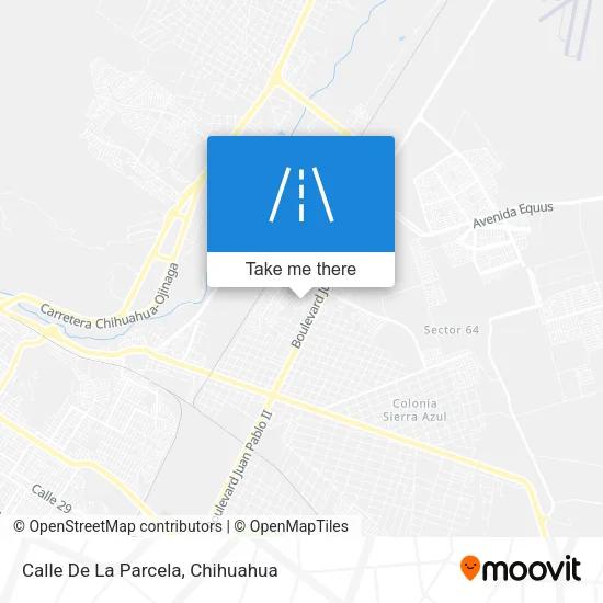 Calle De La Parcela map