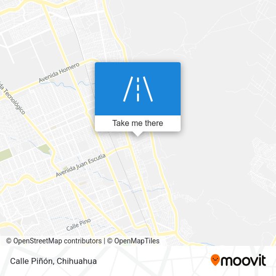 Mapa de Calle Piñón