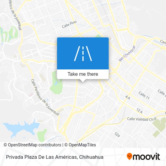 Privada Plaza De Las Américas map