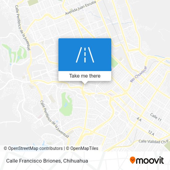 Mapa de Calle Francisco Briones