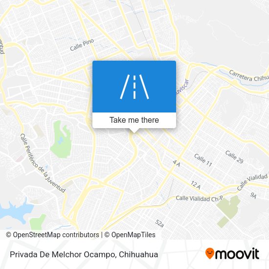 Privada De Melchor Ocampo map