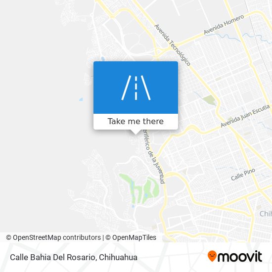 Calle Bahia Del Rosario map