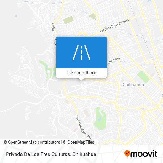 Privada De Las Tres Culturas map