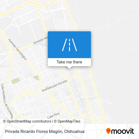 Privada Ricardo Flores Magón map