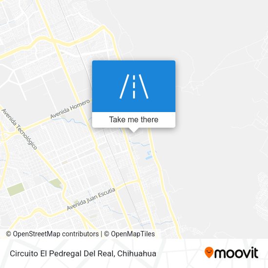 Mapa de Circuito El Pedregal Del Real