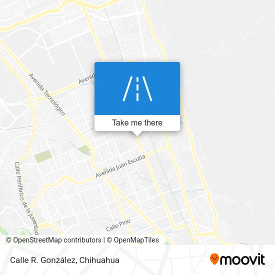 Calle R. González map