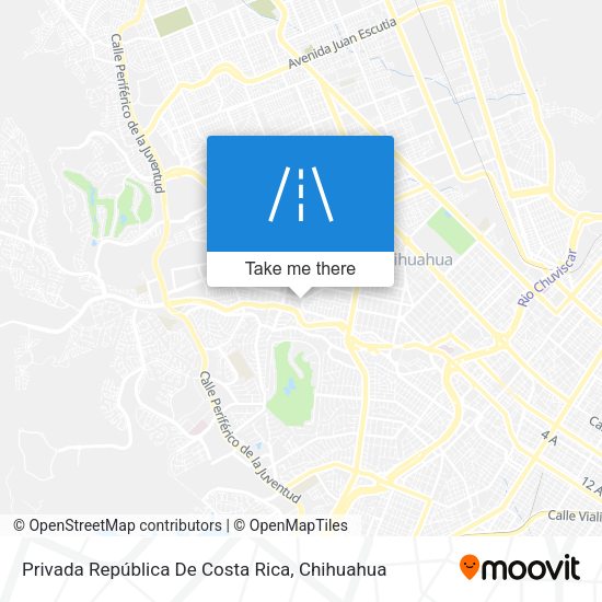 Privada República De Costa Rica map
