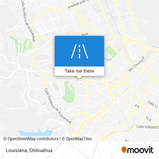 Mapa de Louisiana