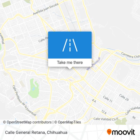 Mapa de Calle General Retana