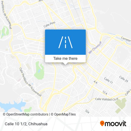 Mapa de Calle 10 1/2