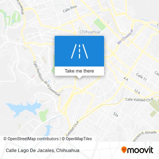 Calle Lago De Jacales map