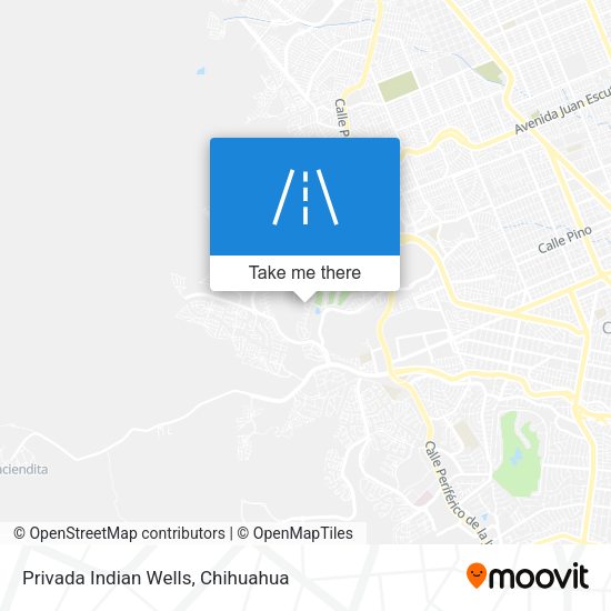 Privada Indian Wells map