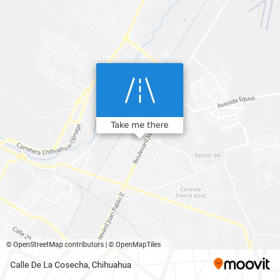 Calle De La Cosecha map