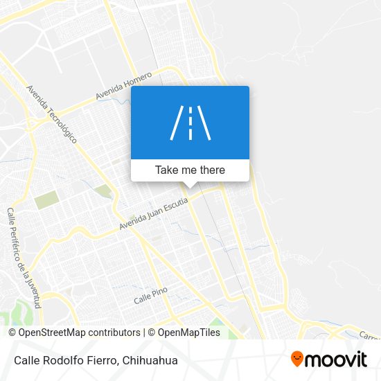 Mapa de Calle Rodolfo Fierro