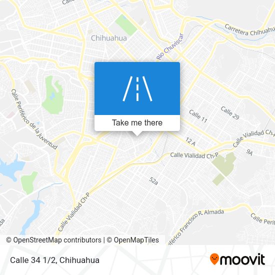 Mapa de Calle 34 1/2