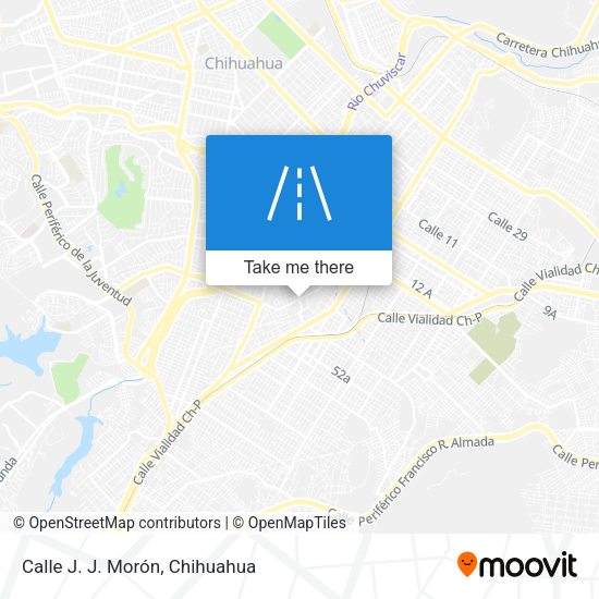 Mapa de Calle J. J. Morón