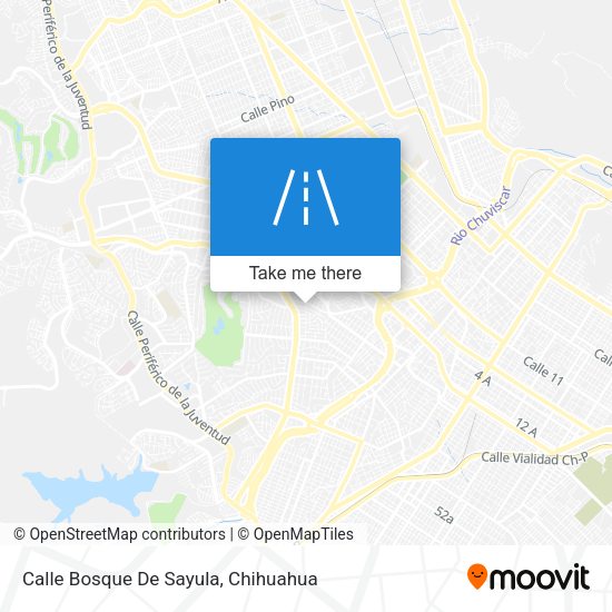 Calle Bosque De Sayula map