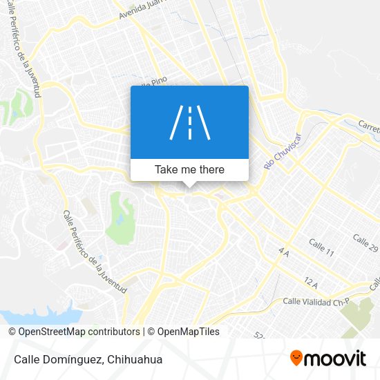 Mapa de Calle Domínguez