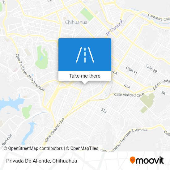 Privada De Allende map