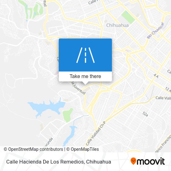 Calle Hacienda De Los Remedios map
