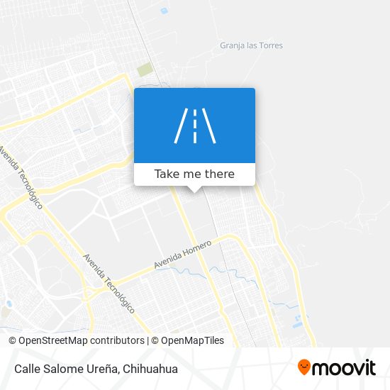 Calle Salome Ureña map