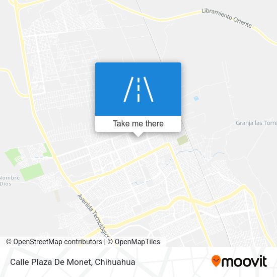 Calle Plaza De Monet map