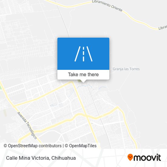 Calle Mina Victoria map