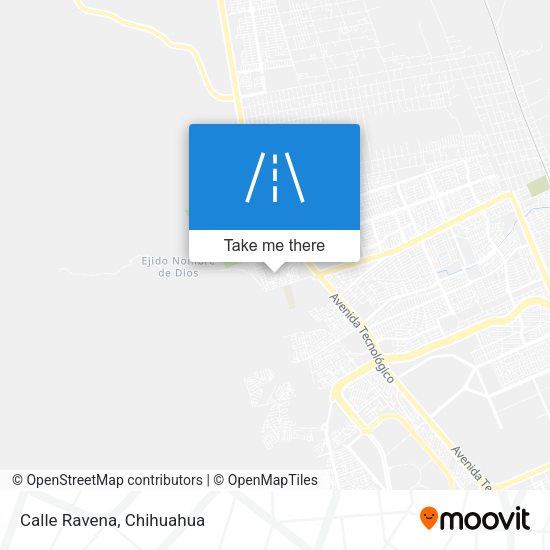 Mapa de Calle Ravena