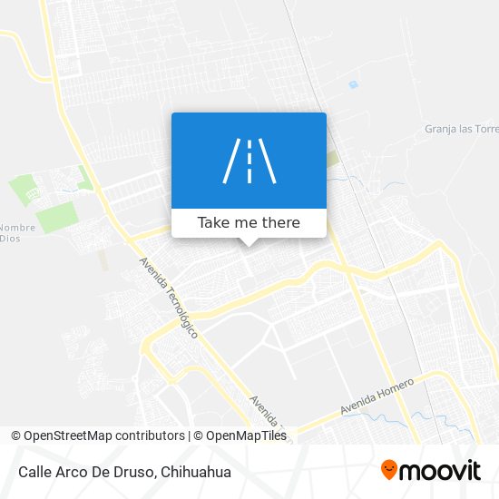 Calle Arco De Druso map