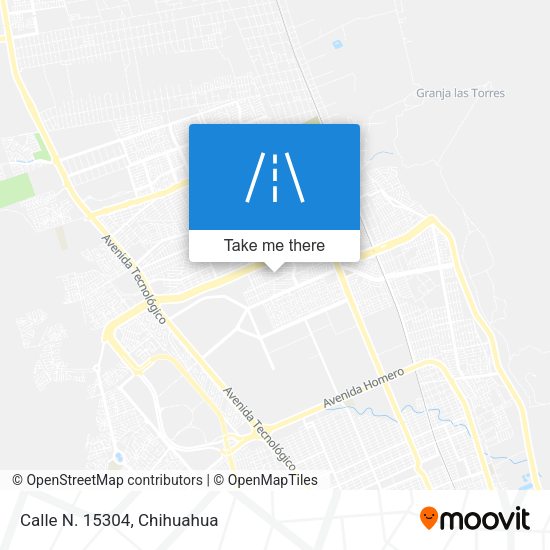 Mapa de Calle N. 15304