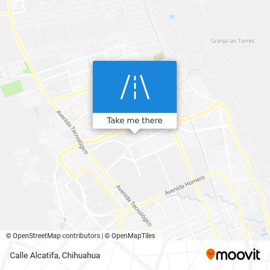 Calle Alcatifa map