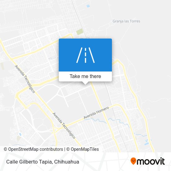 Calle Gilberto Tapia map