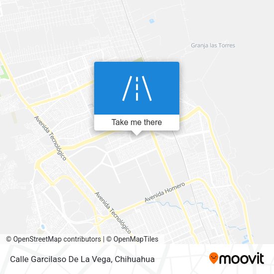 Mapa de Calle Garcilaso De La Vega
