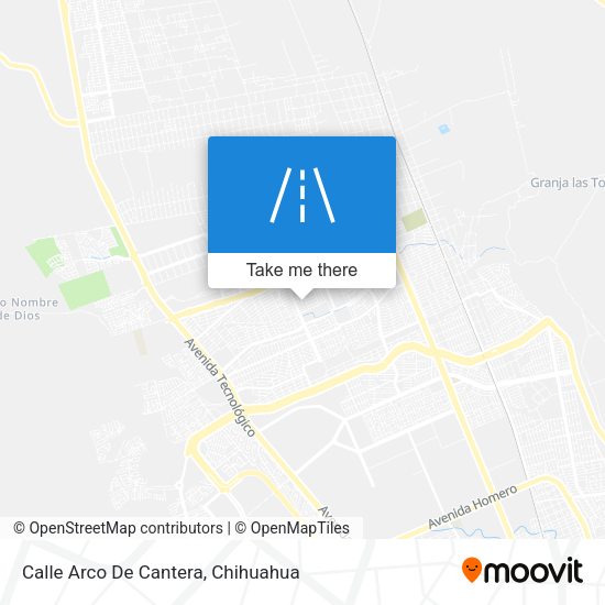 Calle Arco De Cantera map